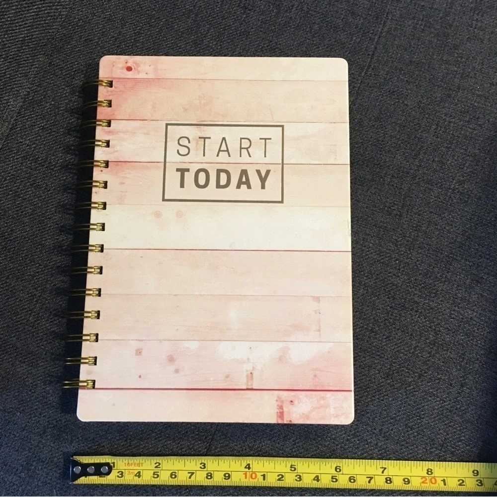 START TODAY Spiral Bound, Lined Journal